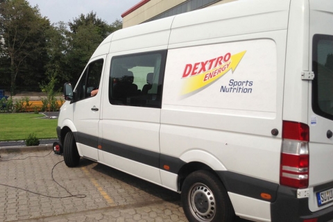 Fahrzeugbeschriftung für Dextro Krefeld